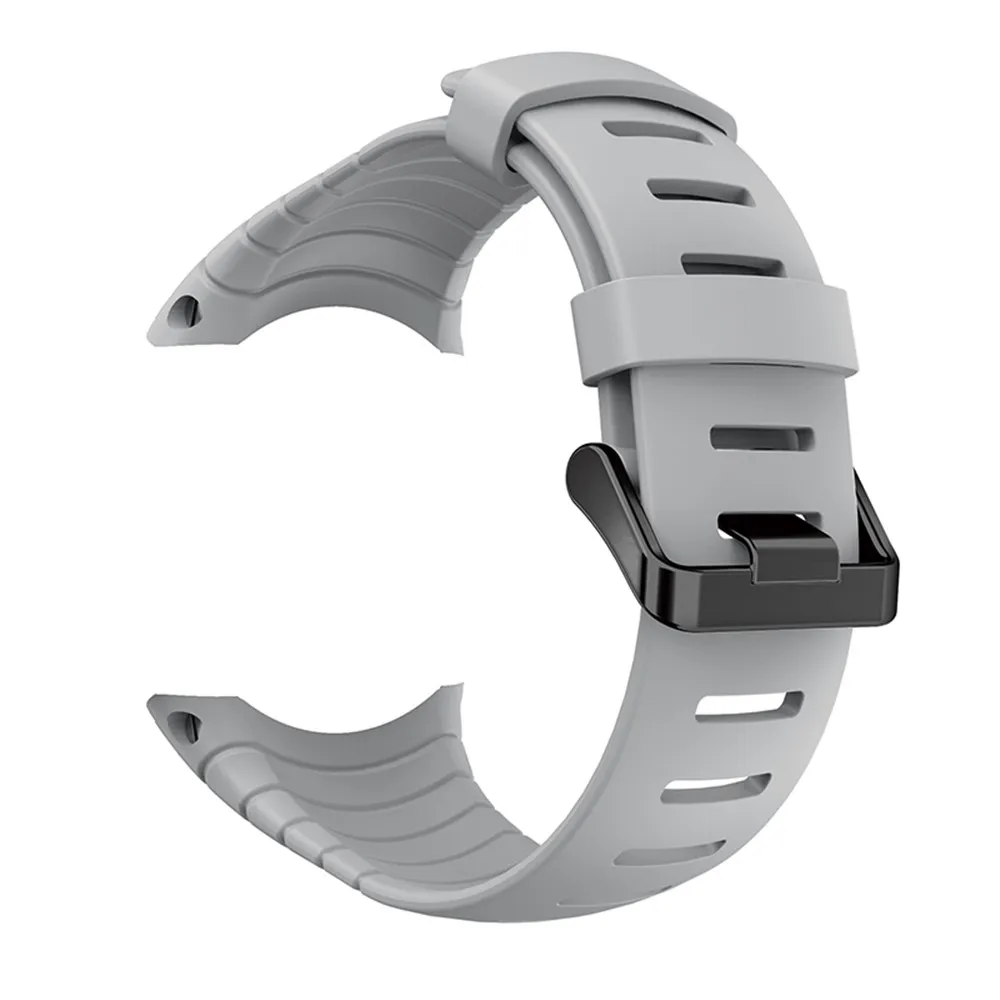 Silicone Watchband Strap For Suunto Core Replacement Bracelet Wristband For Suunto Core Smart Watch Band