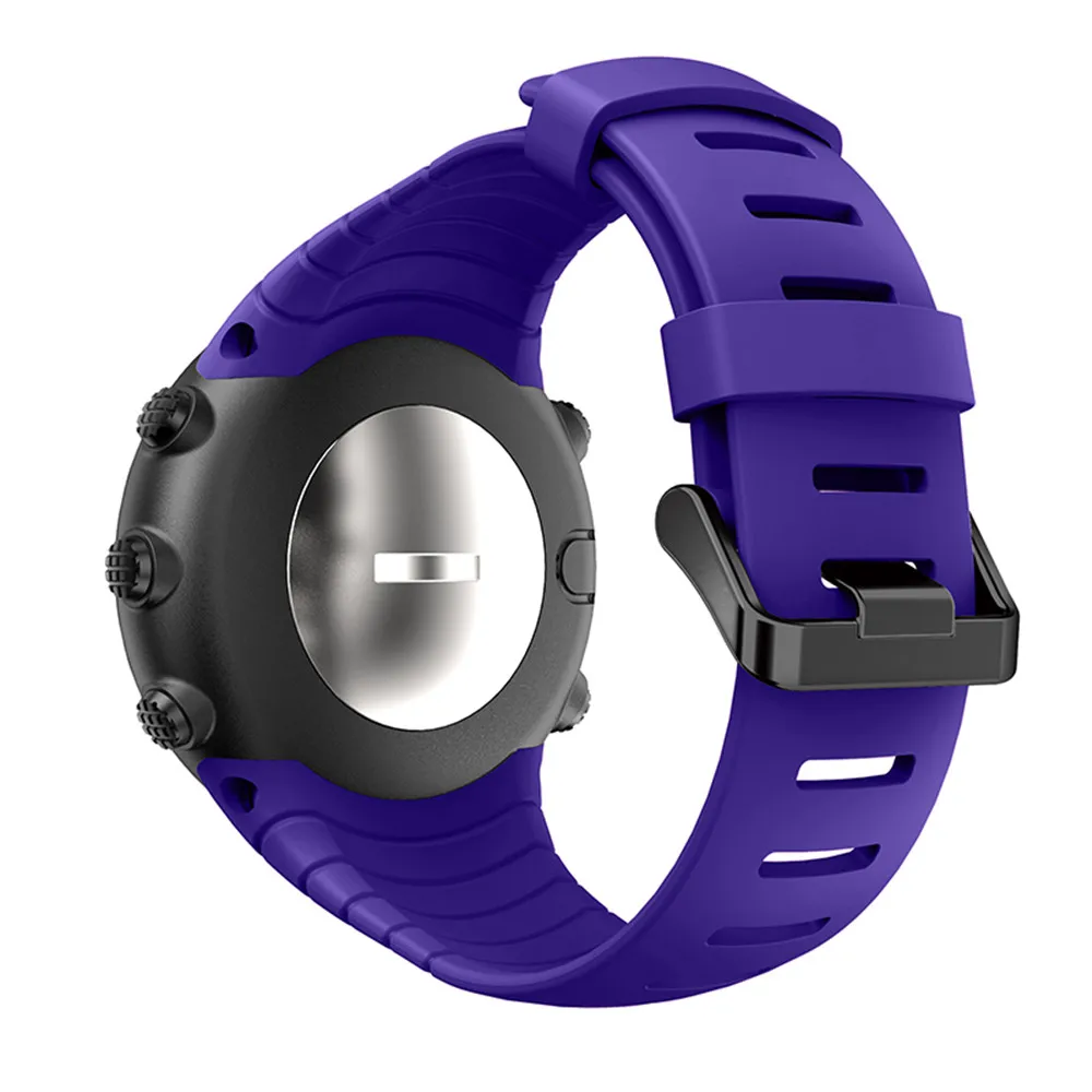 Silicone Watchband Strap For Suunto Core Replacement Bracelet Wristband For Suunto Core Smart Watch Band