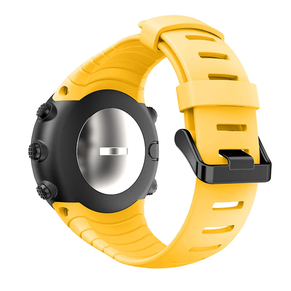 Silicone Watchband Strap For Suunto Core Replacement Bracelet Wristband For Suunto Core Smart Watch Band