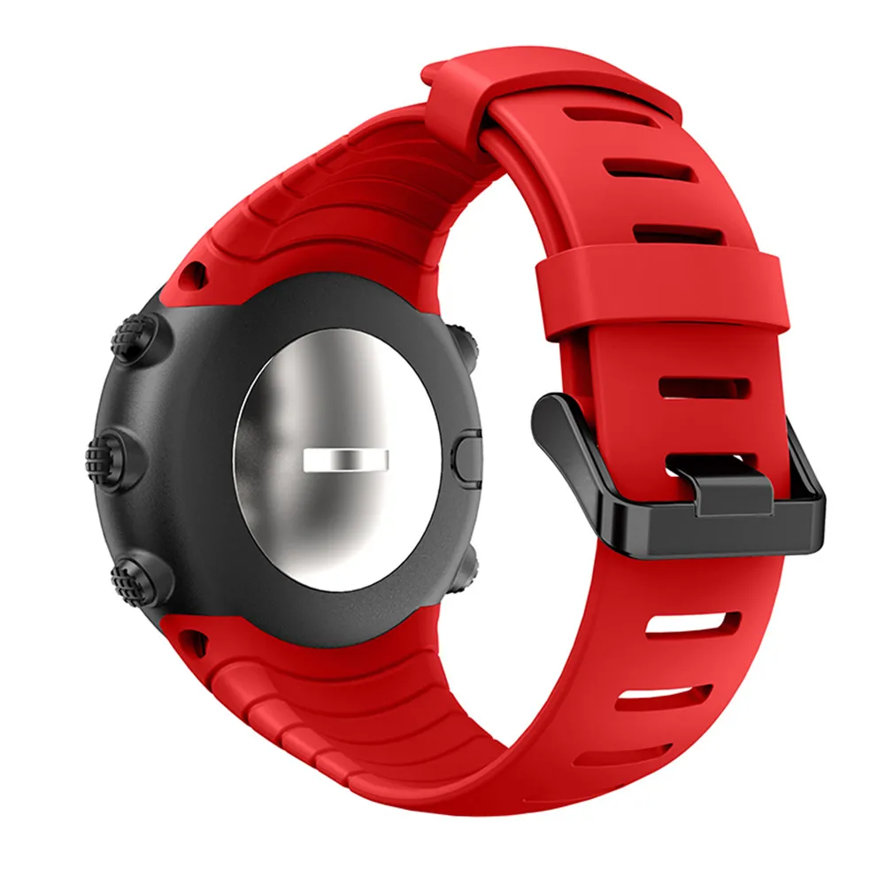 Silicone Watchband Strap For Suunto Core Replacement Bracelet Wristband For Suunto Core Smart Watch Band