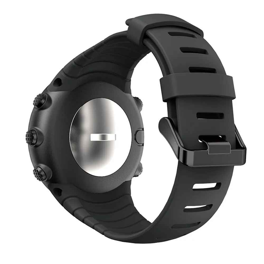 Silicone Watchband Strap For Suunto Core Replacement Bracelet Wristband For Suunto Core Smart Watch Band