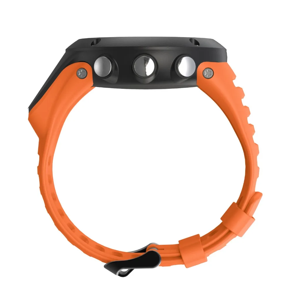 24mm Silicone Strap For Suunto Ambit Series 1/2/3 Watchband For SUUNTO AMBIT 1/2/2S/2R/3P/3S/3R Sport Watch Band