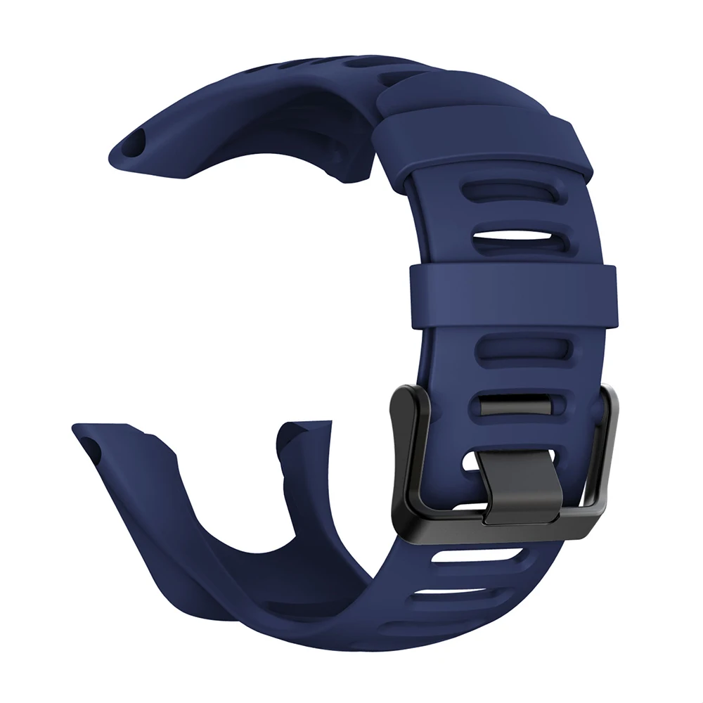 24mm Silicone Strap For Suunto Ambit Series 1/2/3 Watchband For SUUNTO AMBIT 1/2/2S/2R/3P/3S/3R Sport Watch Band