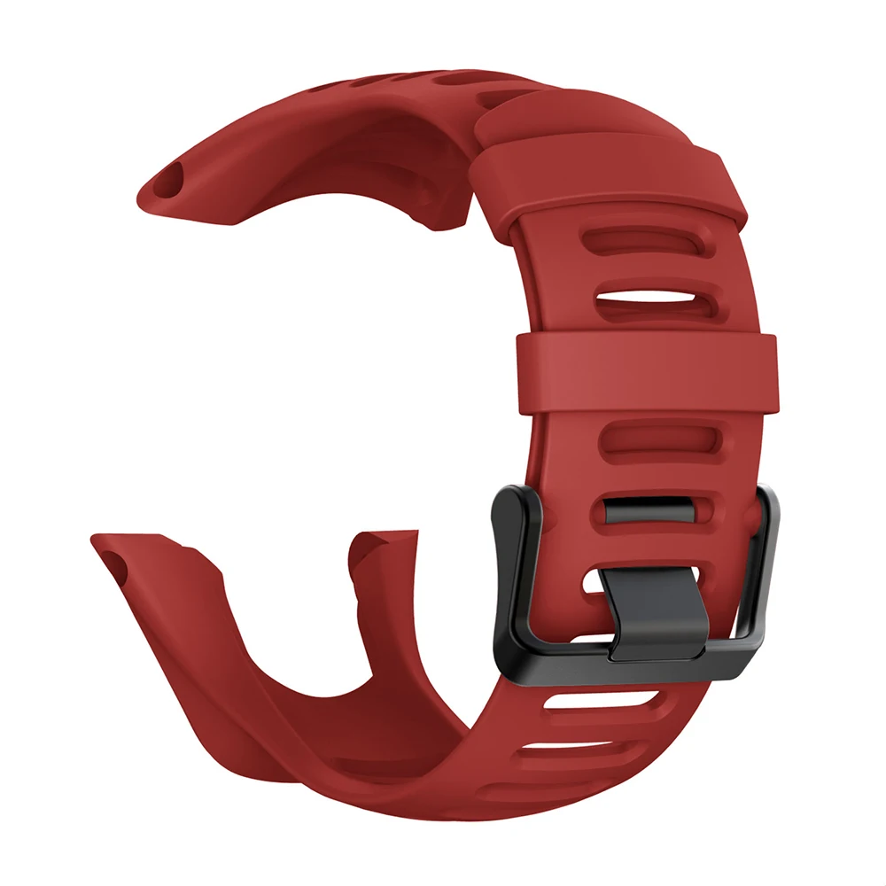 24mm Silicone Strap For Suunto Ambit Series 1/2/3 Watchband For SUUNTO AMBIT 1/2/2S/2R/3P/3S/3R Sport Watch Band