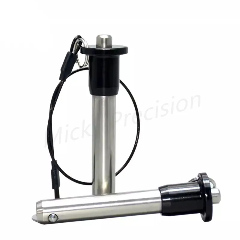 Stock Ball Lock Pin Line Array Speaker Pin Stainless Steel Quick Release Pin with Wire Diameter 45/6/8/10/12/16/20 Length 10-120