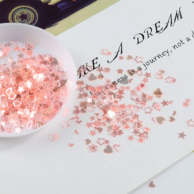 10g(2000Pcs)/Pack Various Styles Mixed Colors Shape Loose Sequins DIY nail Craft Jewelry Making, Wedding Decoration confetti
