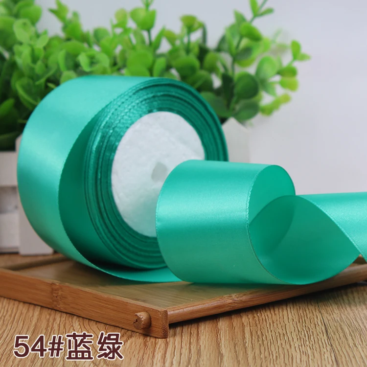 25Yards Silk Stain Ribbon Single Ribbon Wedding Party Decoration Christmas Flower Gifts DIY Gift Packing 6/10/15/20/25/40/50mm