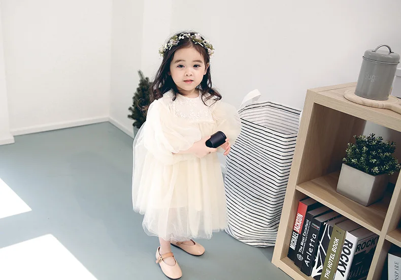 HoneyCherry New Kids Dresses For Girls Spring Girl Dress Child Baby Sweet Princess Dress Designer Dress Baby Girl Clothes