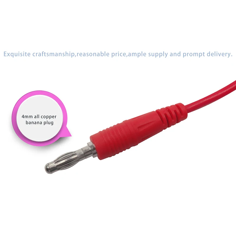Cleqee P1039 1Set 4mm Banana Plug to Test Hook Clip Test Lead Kit Cable Mayitr IMax B6 for Multimeter Electronic Test Tools