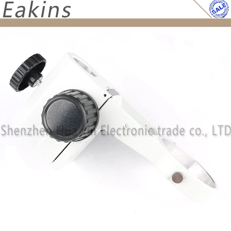 76mm Diameter Microscope Head Holder Stereo Zoom Microscope Stand Bracket Adjustable Trinocular Binocular Microscope Focus Arms