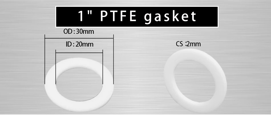 White Black 1/2" 3/4" 1"Rubber Ring Silicon PTFE Flat Gasket Sealing Ring Shower Nozzle Hose Pipe Bellows Tube Washer Ring-.-