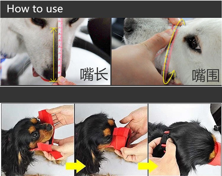 Anti Barking Dog Muzzle For Small Large Dogs Adjustable Mesh Breathable Pet Mouth Muzzle For Dogs Nylon Straps Dog Accessories