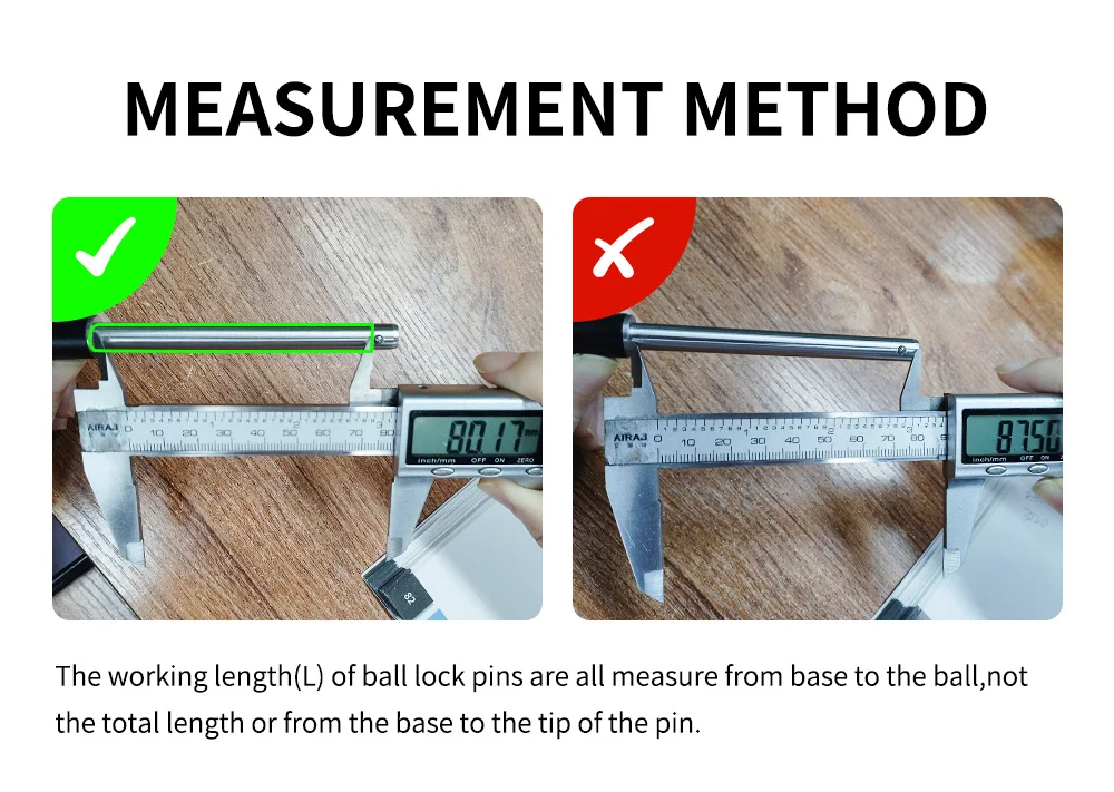 Spring Pins, QUICK RELEASE PINS, Ball Lock Pins, Stainless Steel Pin Dia 5/6/10/12/16/20, Usable Length 10~100mm