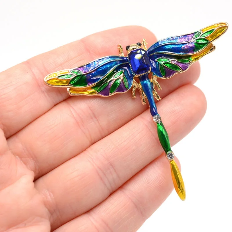 Fashion Exquisite Various Animal Metal Brooches Rhinestone Birds Insects Lady Pin Party Dress Woman Brooch