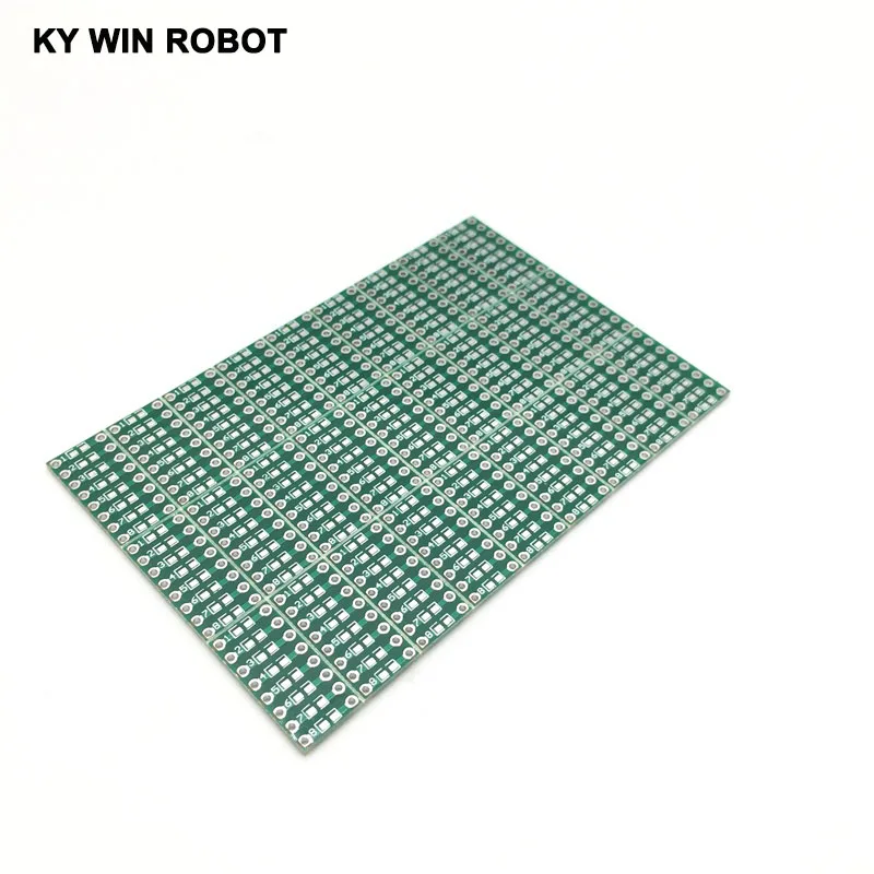 10pcs/LOT 0805 0603 0402 SMT Turn DIP Capacitor Resistor LED IC Adapter Socket PCB