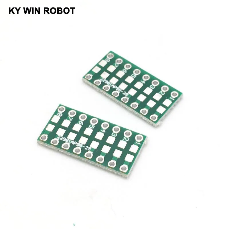 10pcs/LOT 0805 0603 0402 SMT Turn DIP Capacitor Resistor LED IC Adapter Socket PCB