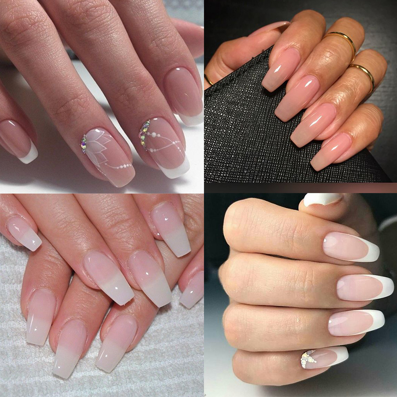 MSHARE Poly Nails Acryl Gel 60ml Builder UV Led Acrylgel Nails Extensions Acrylic Pink White Clear Acrylatic Hema Tpo Free Gel