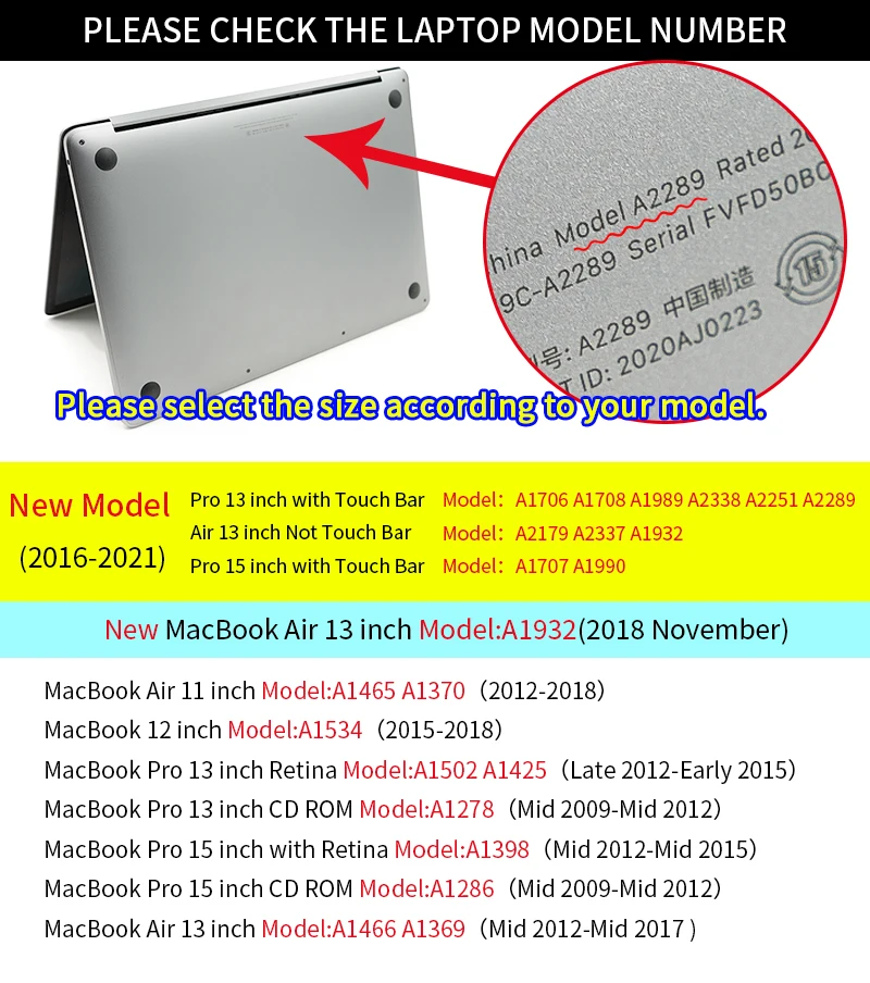Ultra-Thin Super Slim Laptop Bag Case Sleeve for 2018 MacBook Pro Retina & Air 12 13 15 16 Transverse Style