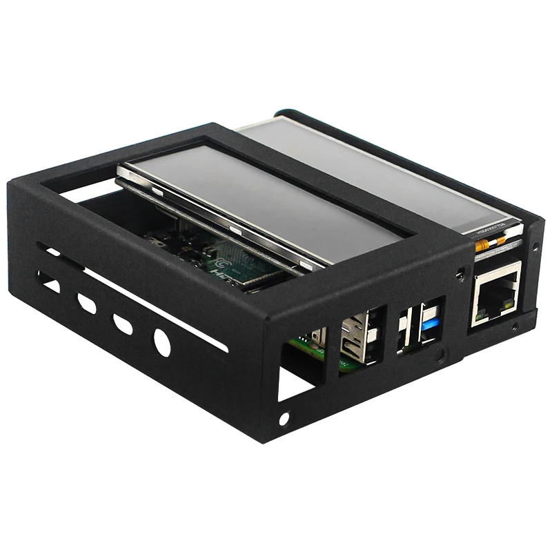 Raspberry Pi 3.5 Touch Screen 480*320 LCD TFT Display Optional ABS Metal Case Cooling Fan for Raspberry Pi 4 Model B or 3B+ 3B