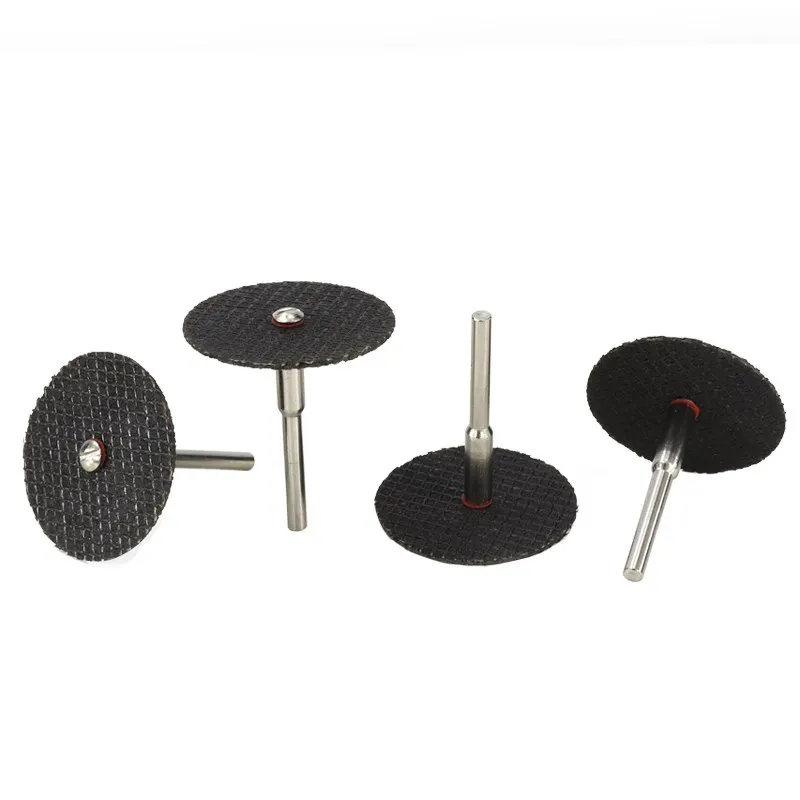 CMCP 32mm Abrasive Cutting Disc With Mandrels Grinding Wheels For Dremel Accesories Metal Cutting Rotary Tool Saw Blade