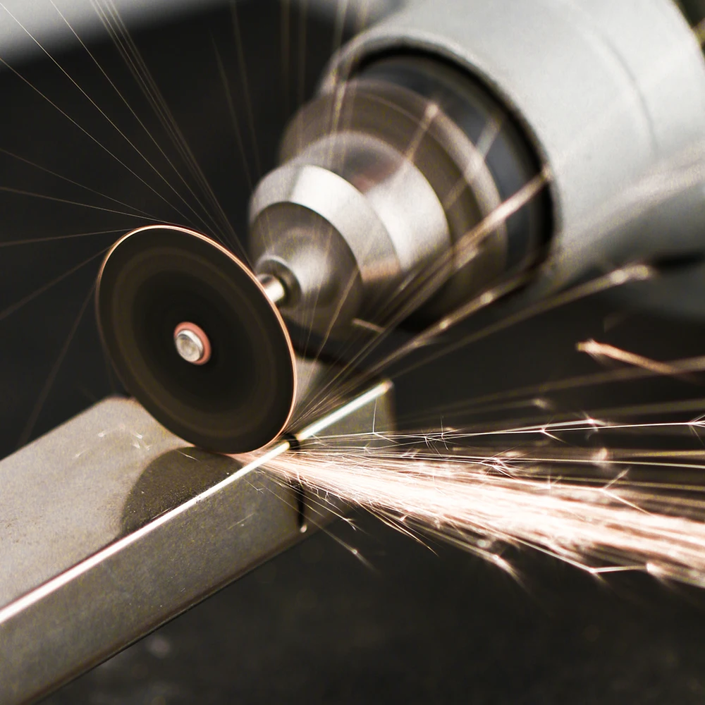 CMCP 32mm Abrasive Cutting Disc With Mandrels Grinding Wheels For Dremel Accesories Metal Cutting Rotary Tool Saw Blade