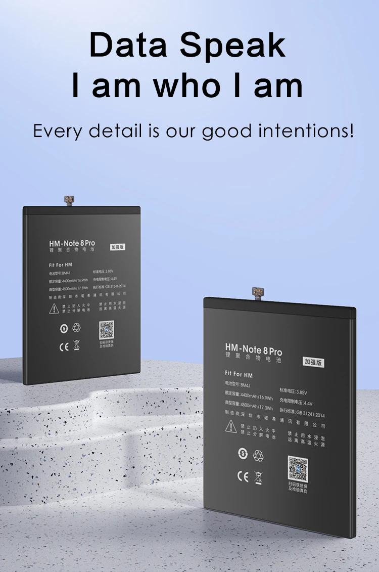 NOHON BN57 BM4J BM3L BM4E BM3M BM3E BN4A BN46 Battery For Xiaomi Mi 9T Pro 8 Lite 9 SE 11 POCO X3 NFC F1 Redmi Note 10 9 8 Pro 7