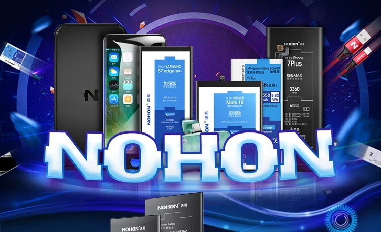 NOHON BN57 BM4J BM3L BM4E BM3M BM3E BN4A BN46 Battery For Xiaomi Mi 9T Pro 8 Lite 9 SE 11 POCO X3 NFC F1 Redmi Note 10 9 8 Pro 7