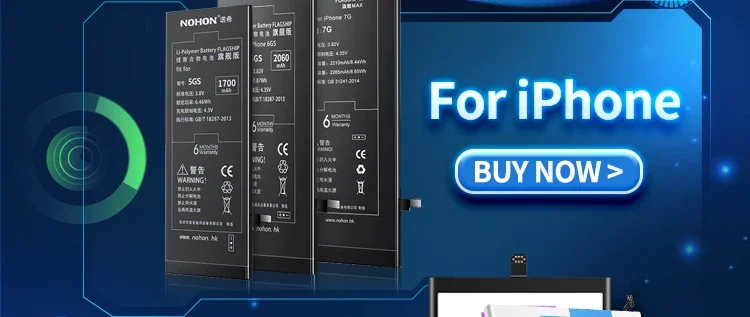 NOHON BN57 BM4J BM3L BM4E BM3M BM3E BN4A BN46 Battery For Xiaomi Mi 9T Pro 8 Lite 9 SE 11 POCO X3 NFC F1 Redmi Note 10 9 8 Pro 7