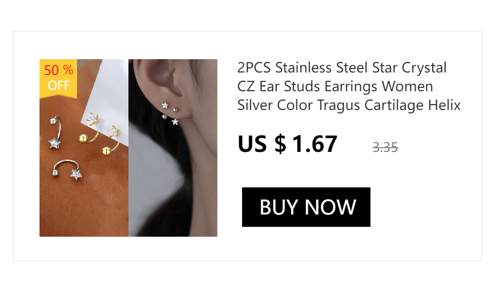 New Diameter 2/4/6cm Ear Clips Rings Punk Women Non-Pierced Hoop Earrings Houndstooth Goth Fake Clip-On Circle Earrings Jewelry