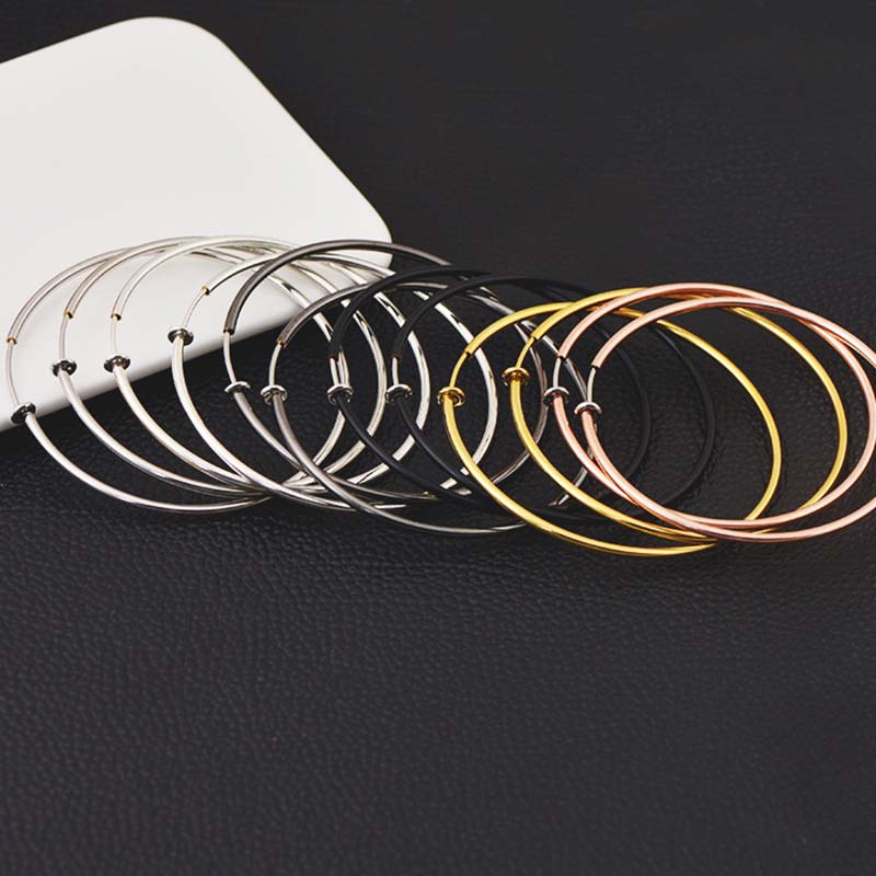 New Diameter 2/4/6cm Ear Clips Rings Punk Women Non-Pierced Hoop Earrings Houndstooth Goth Fake Clip-On Circle Earrings Jewelry