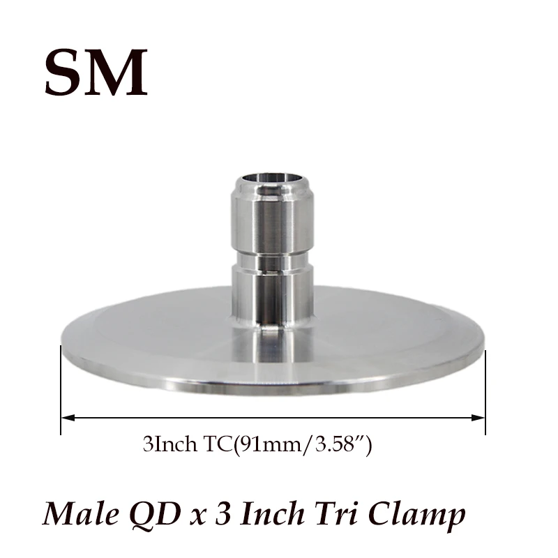 Homebrew Beer Quick Disconnect 304 Stainless Steel Ball Lock Style Free Shipping
