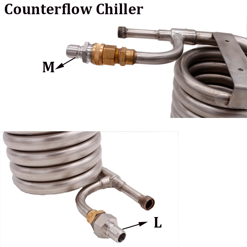 Homebrew Beer Quick Disconnect 304 Stainless Steel Ball Lock Style Free Shipping