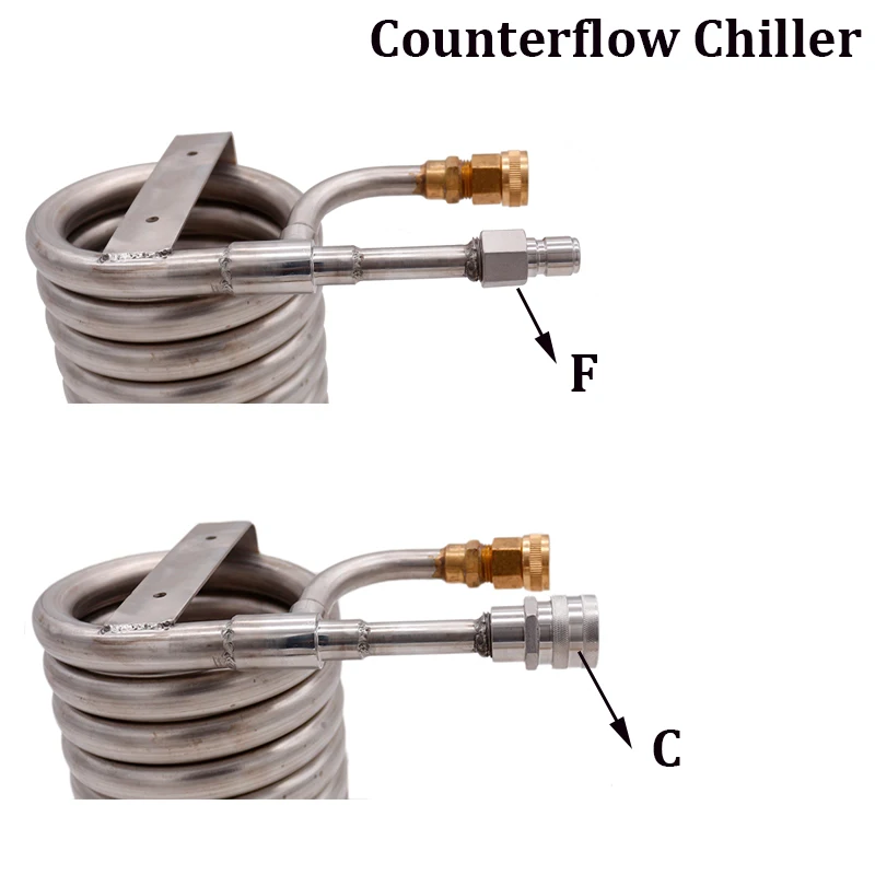 Homebrew Beer Quick Disconnect 304 Stainless Steel Ball Lock Style Free Shipping