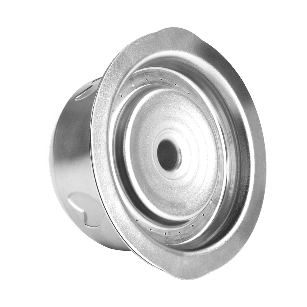 2 IN 1Reusable Vertuo Coffee Capsule Steel Stainless Metal for Nespresso Vertuoline Plus Machine Cream Coffee Filter