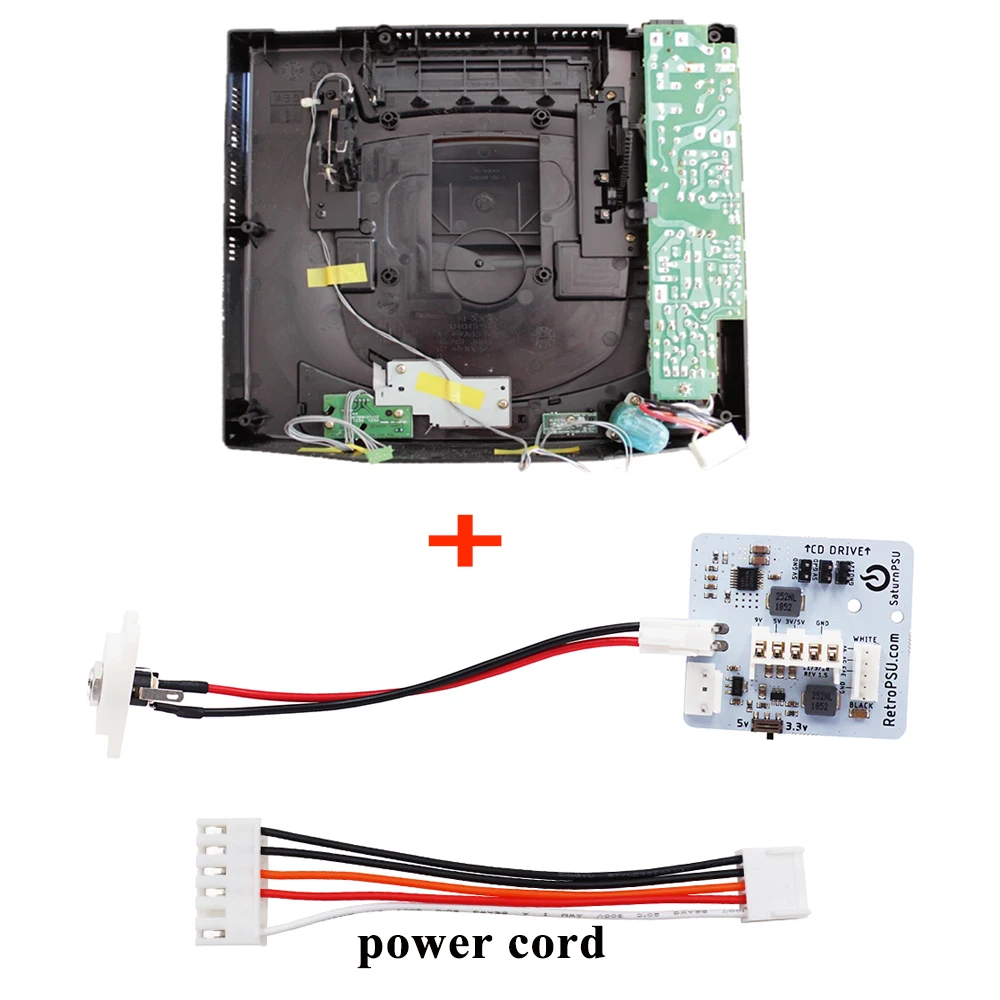 BitFunx V2.1 SaturnPSU Power Supply 12V For SEGA All Saturn Consoles Retro Video Game Console Replacement