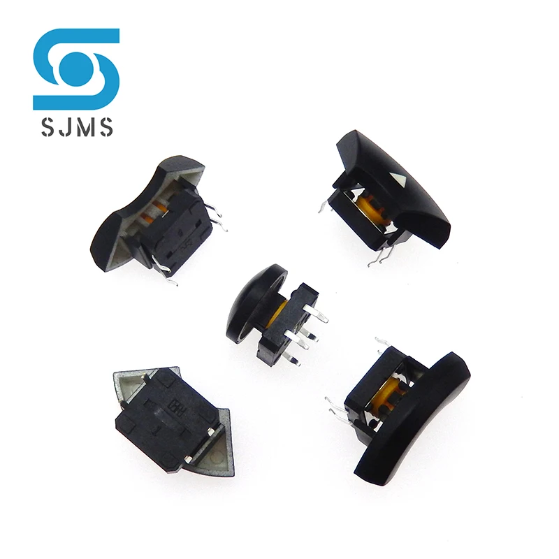 1 set A14 cap 5 way direction Combination switch B3F-4055 with Arrow OK button SMD 12*12*7.3mm Micro Tactile Tact Taster