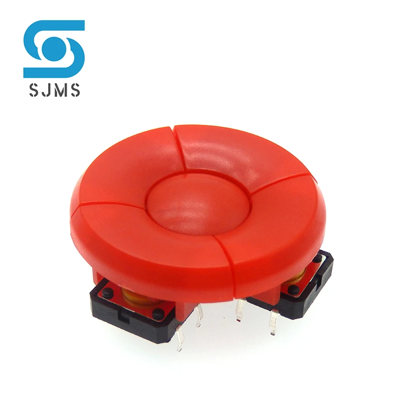 1 set A14 cap 5 way direction Combination switch B3F-4055 with Arrow OK button SMD 12*12*7.3mm Micro Tactile Tact Taster