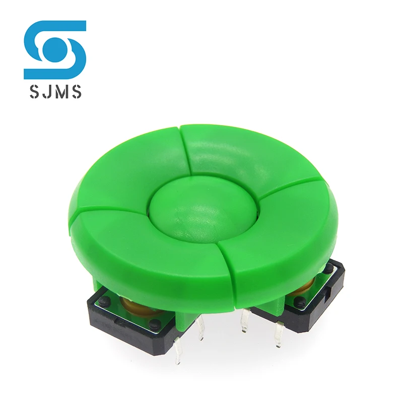 1 set A14 cap 5 way direction Combination switch B3F-4055 with Arrow OK button SMD 12*12*7.3mm Micro Tactile Tact Taster