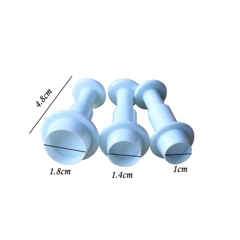 Heart Star Round Square Flower Shape Fondant Cake Decorating Gum Paste Pastry Sugar Craft Cutter Mold Tools