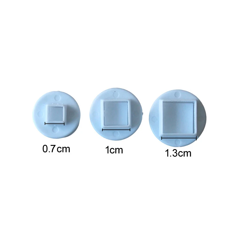 Heart Star Round Square Flower Shape Fondant Cake Decorating Gum Paste Pastry Sugar Craft Cutter Mold Tools