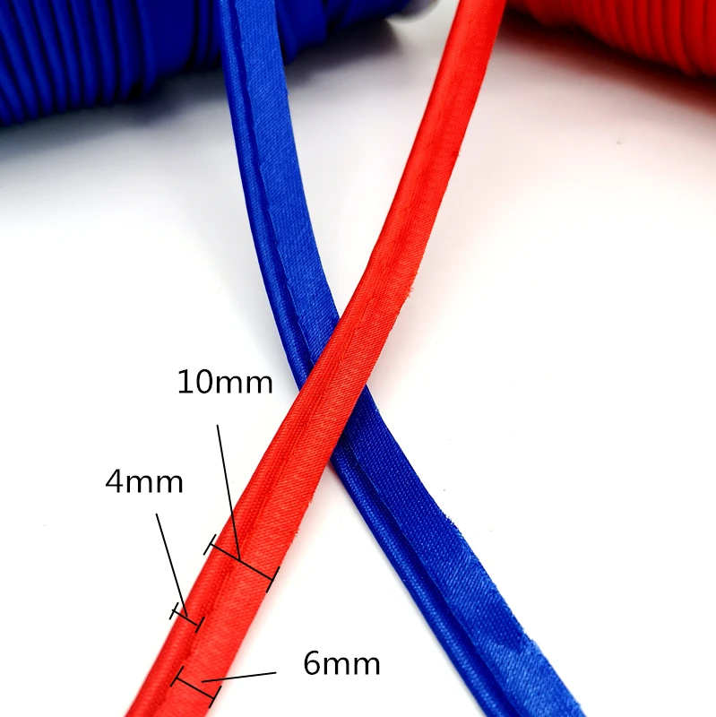 5 Yards Edge Sewing Ribbon Cord Rope for Sheets Sofa Curtains Hats Clothes Various Fabric DIY