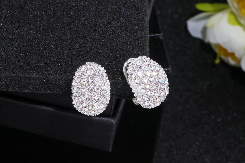 Classic Design Romantic Jewelry 2026 Fashion AAA Cubic Zirconia Stone Stud Earrings For Women Elegant Wedding Jewelry Gift WX023
