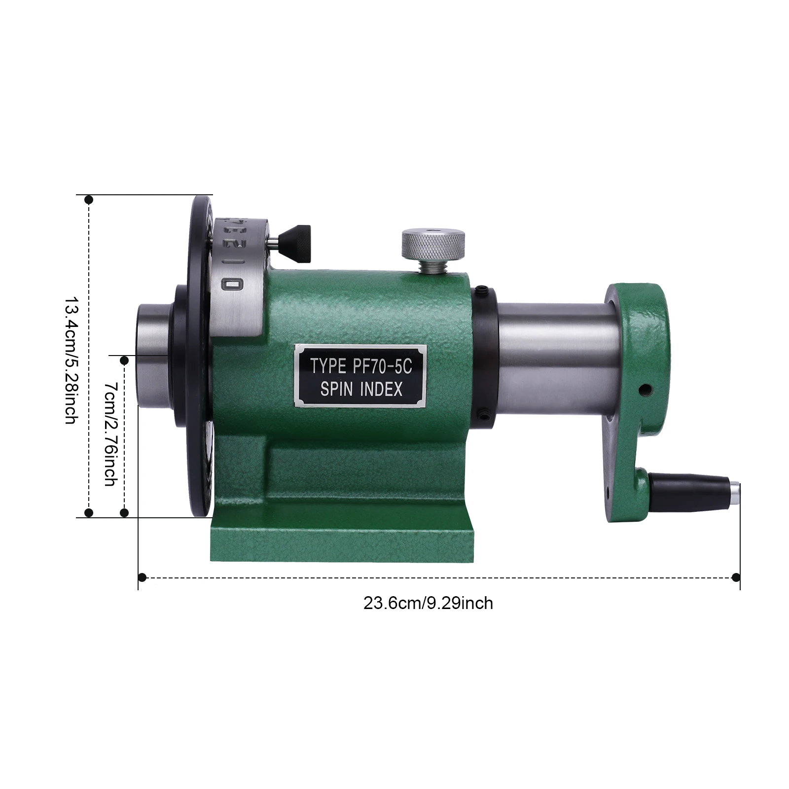 5C Collet Indexing Spin Jigs / Bridgeport+5C Collet Chuck Precise Indexing Green