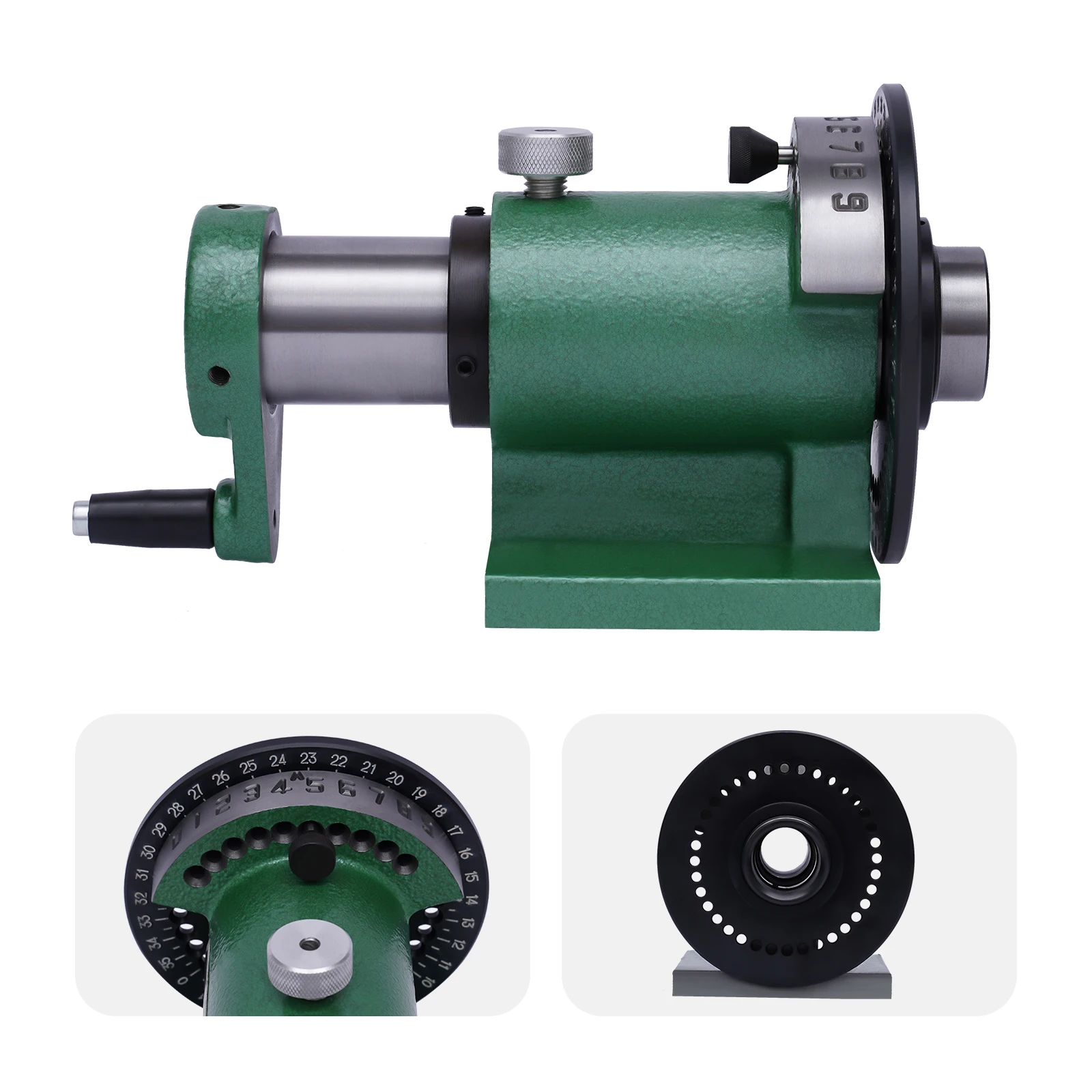 5C Collet Indexing Spin Jigs / Bridgeport+5C Collet Chuck Precise Indexing Green