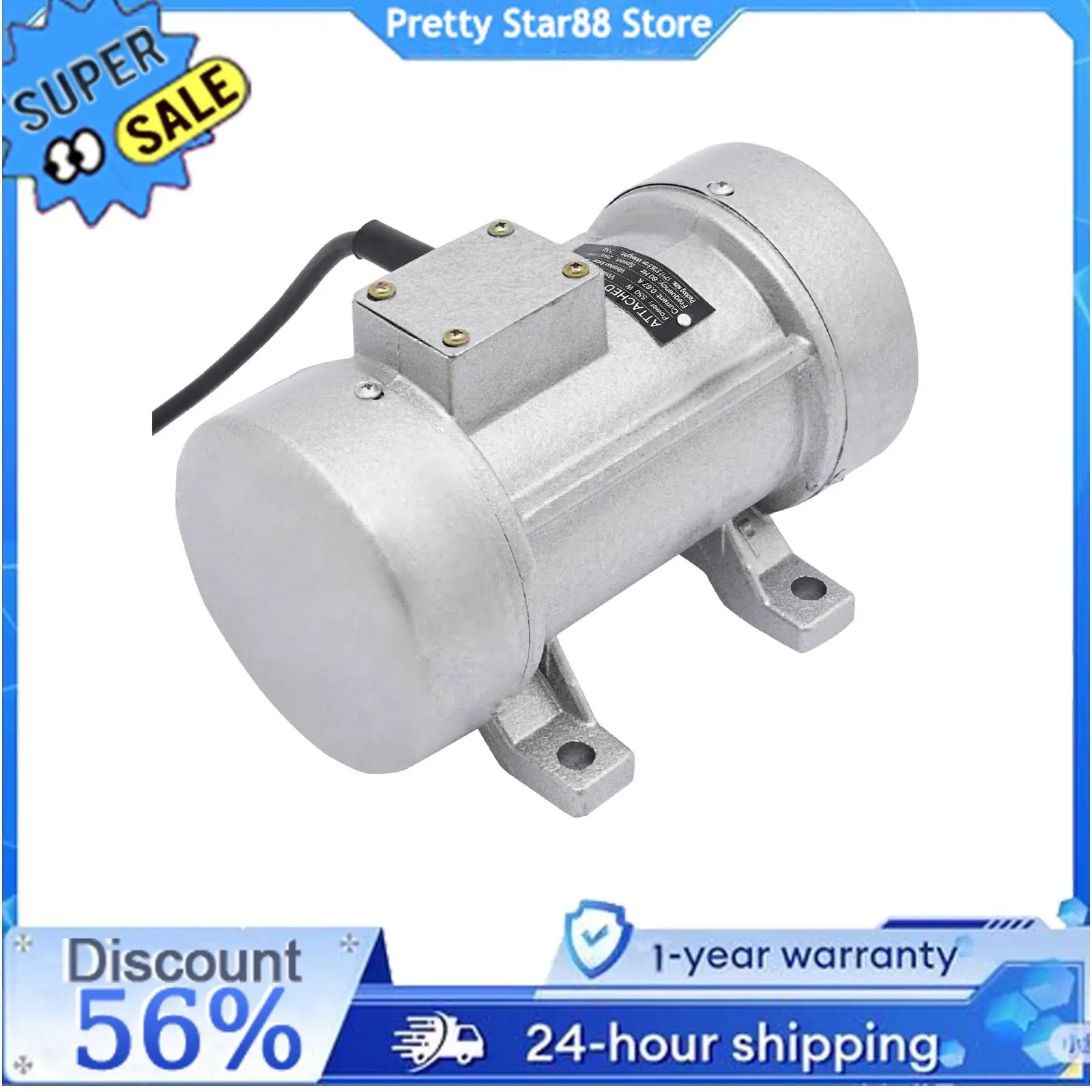 Waterproof Concrete Vibrator 110V 550W 2840RPM Electric Shocker for Mining and Electric Power