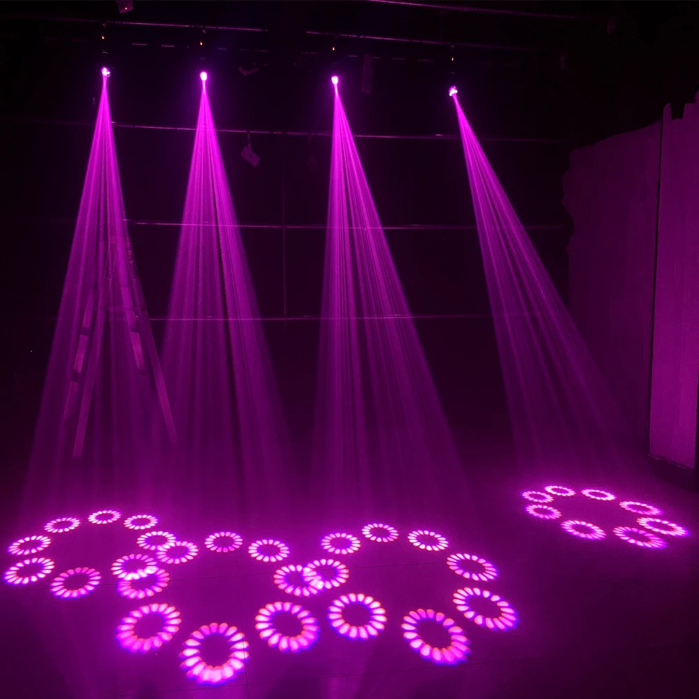 mini LED Moving head Light 120W Beam Spot 8 Rotating Prisms DJ Dmx Bar Strobe Stage Effect