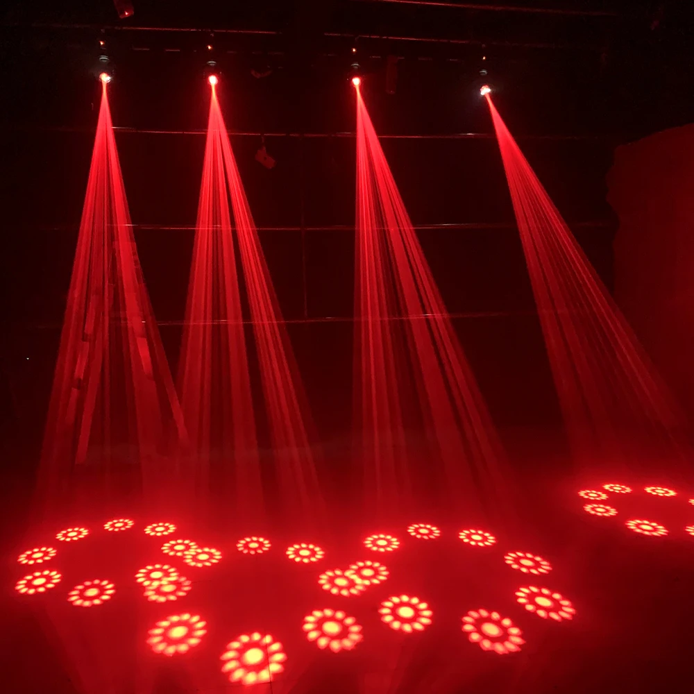 mini LED Moving head Light 120W Beam Spot 8 Rotating Prisms DJ Dmx Bar Strobe Stage Effect
