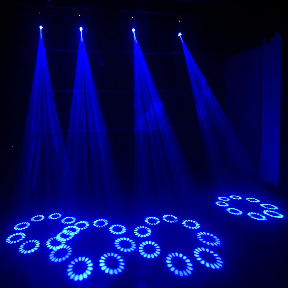 mini LED Moving head Light 120W Beam Spot 8 Rotating Prisms DJ Dmx Bar Strobe Stage Effect