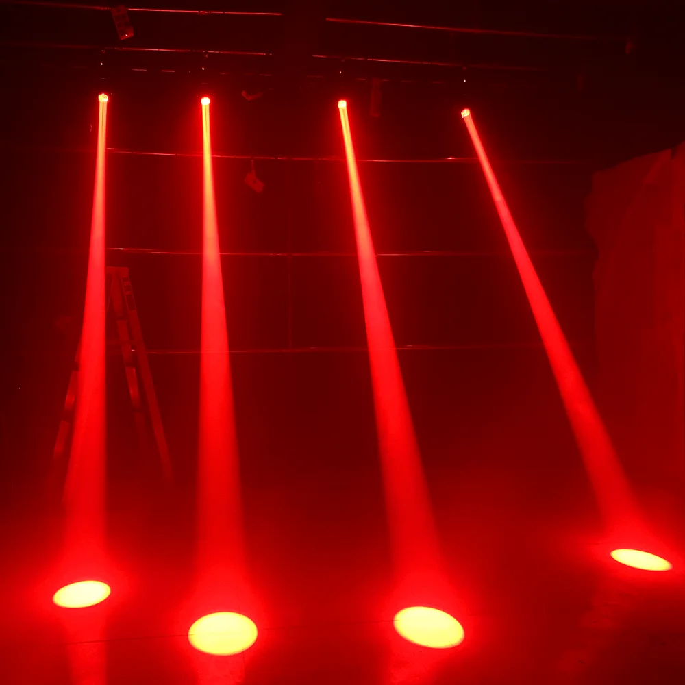 mini LED Moving head Light 120W Beam Spot 8 Rotating Prisms DJ Dmx Bar Strobe Stage Effect