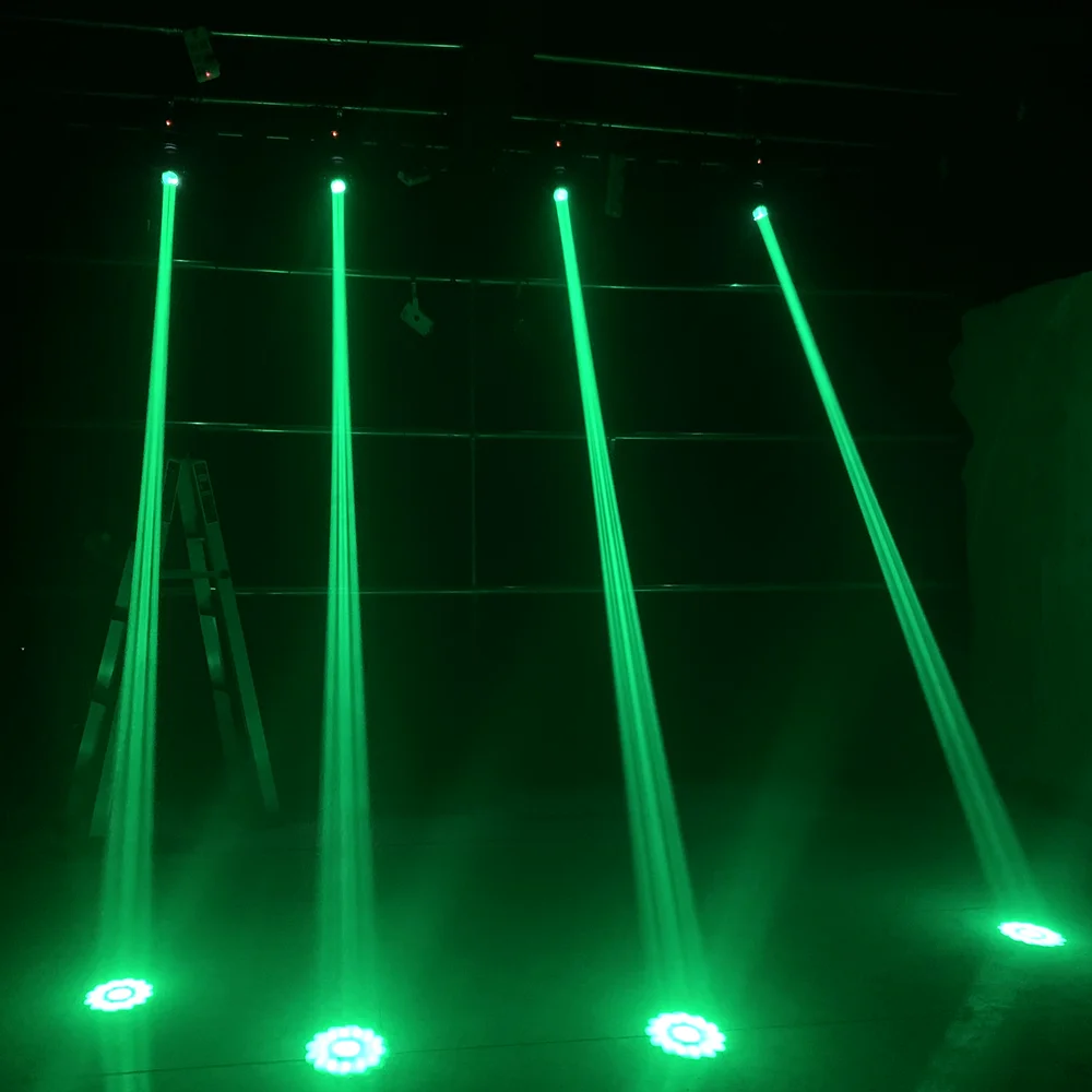 mini LED Moving head Light 120W Beam Spot 8 Rotating Prisms DJ Dmx Bar Strobe Stage Effect